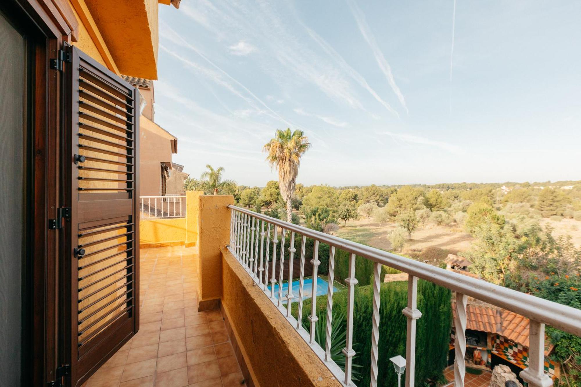 Chalet, Villa Rodeada De Naturaleza Piscina A Doce Klm De Valencia Y 7 Del Aeropuerto Extérieur photo