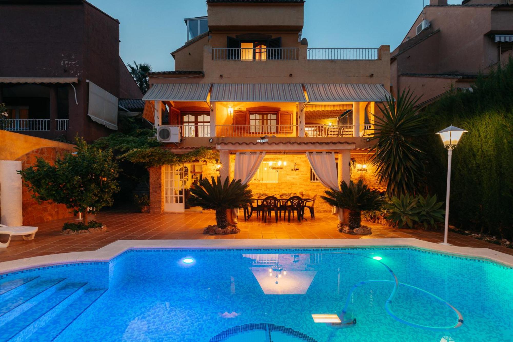 Chalet, Villa Rodeada De Naturaleza Piscina A Doce Klm De Valencia Y 7 Del Aeropuerto Extérieur photo
